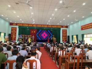 Quang cảnh buổi lễ